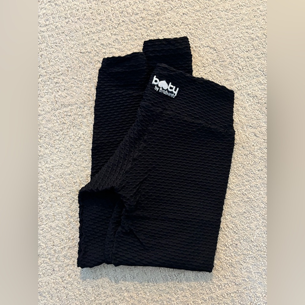 Booty by Brabants Black Croco Leggings